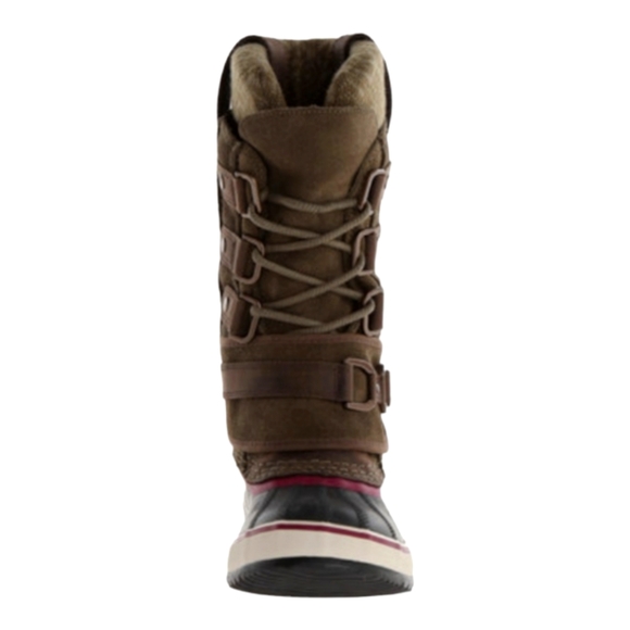 NIB SOREL 'Joan of Arctic Premium' Waterproof Snow Boots in Peatmoss Size 7 - Picture 3 of 12